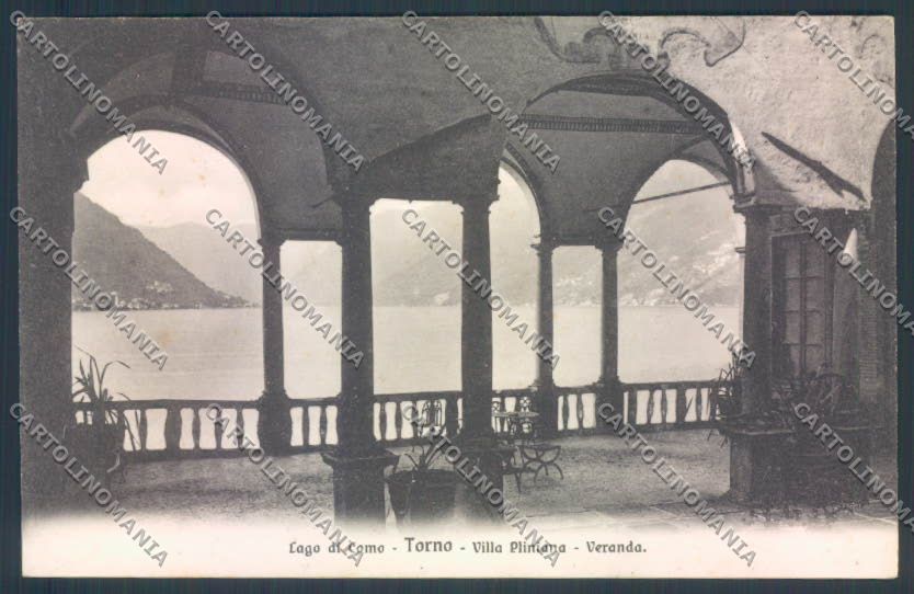 Como Torno cartolina LQ2496 – fronte