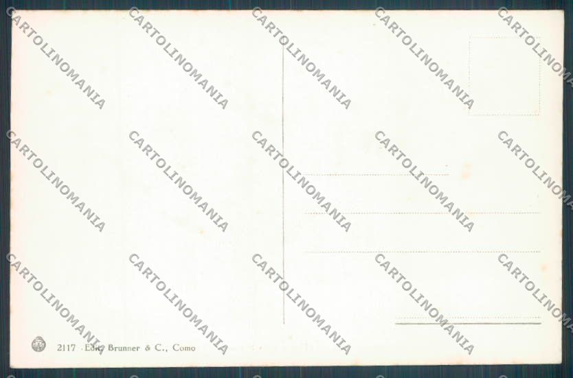 Como Torno cartolina LQ2496 – retro