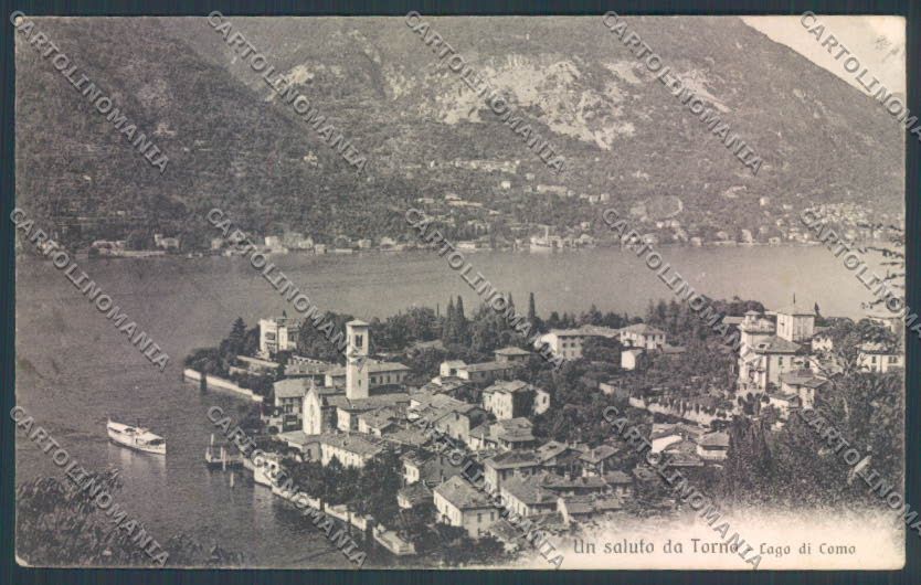 Como Torno cartolina LQ2517 – fronte
