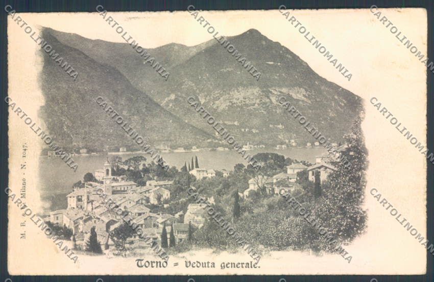 Como Torno cartolina LQ2521 – fronte