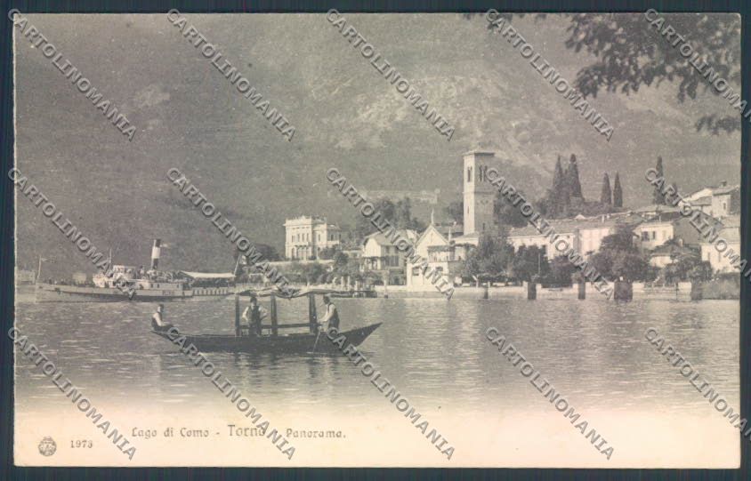 Como Torno Barca cartolina LQ2531 – fronte
