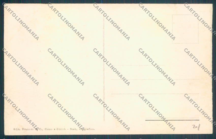 Como Torno Barca cartolina LQ2531 – retro