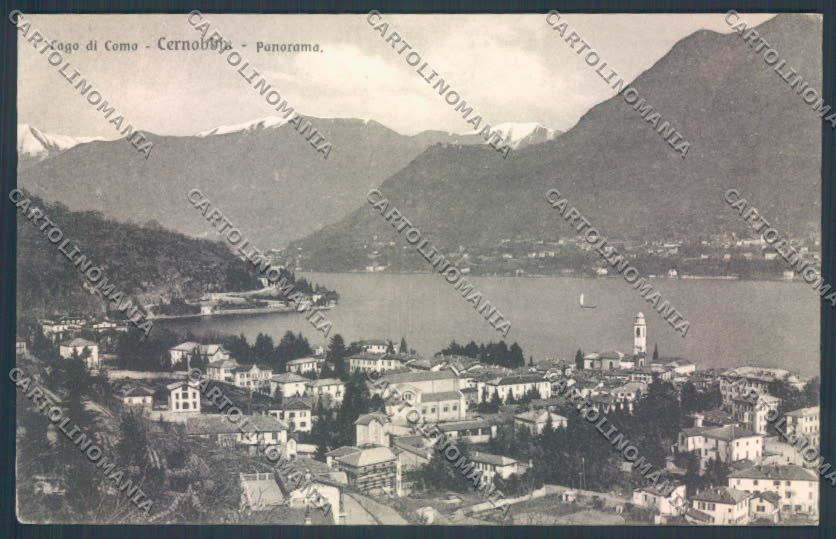 Como Cernobbio PIEGHINE cartolina LQ2534 – fronte