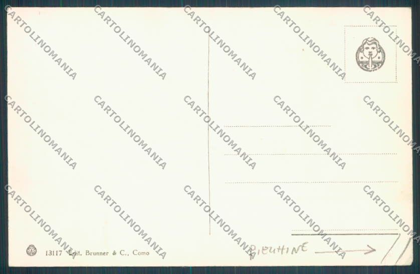 Como Cernobbio PIEGHINE cartolina LQ2534 – retro