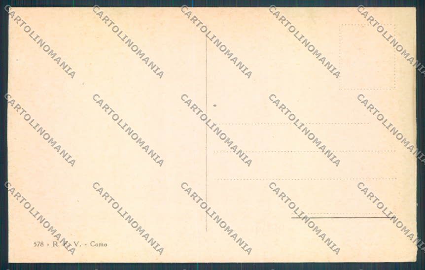 Como Cernobbio cartolina LQ2535 – retro