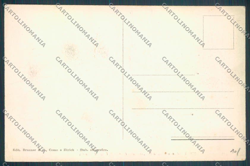 Como Cernobbio cartolina LQ2536 – retro