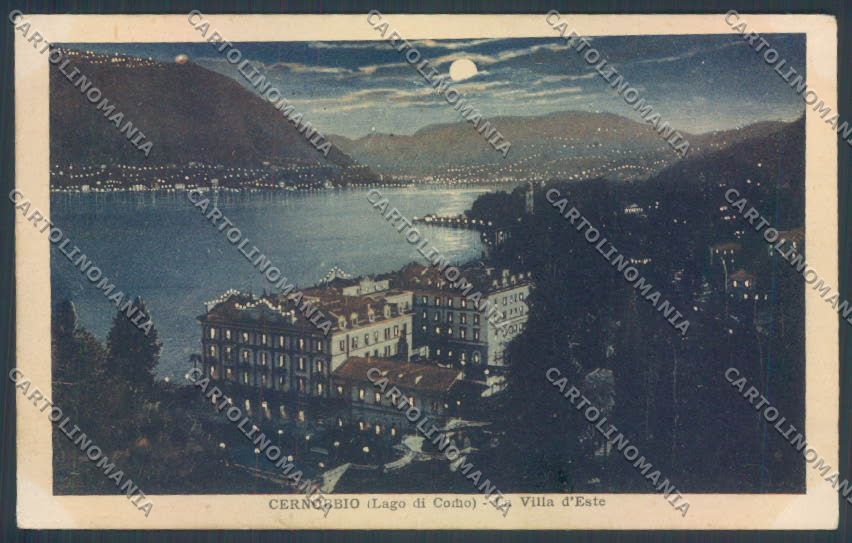 Como Cernobbio COLLA ABRASA cartolina LQ2543 – fronte