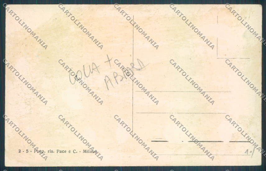Como Cernobbio COLLA ABRASA cartolina LQ2543 – retro