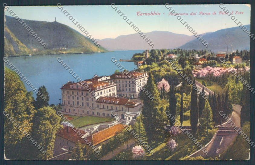 Como Cernobbio PIEGA cartolina LQ2544 – fronte