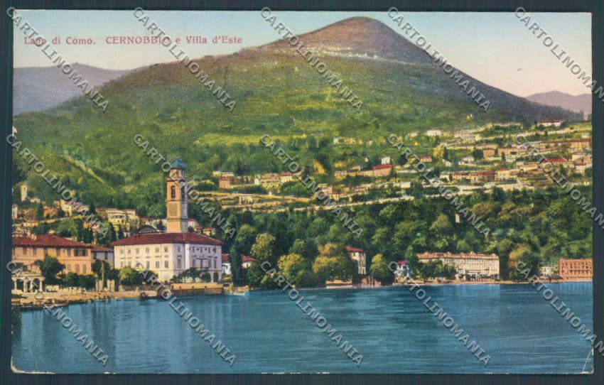 Como Cernobbio cartolina LQ2545 – fronte