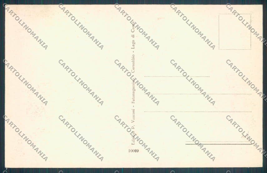 Como Cernobbio cartolina LQ2548 – retro