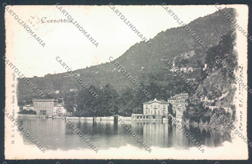 Como Cernobbio cartolina LQ2555 – fronte