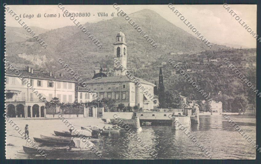 Como Cernobbio Barca cartolina LQ2557 – fronte