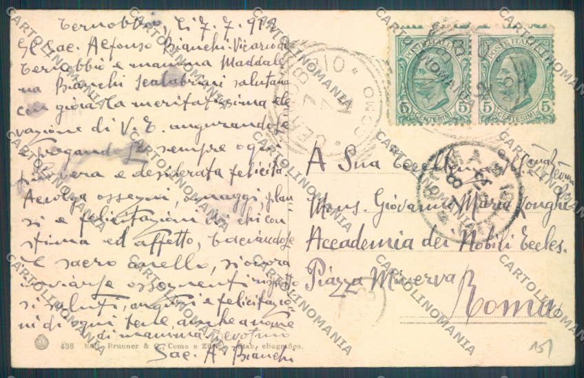 Como Cernobbio cartolina LQ2567 – retro