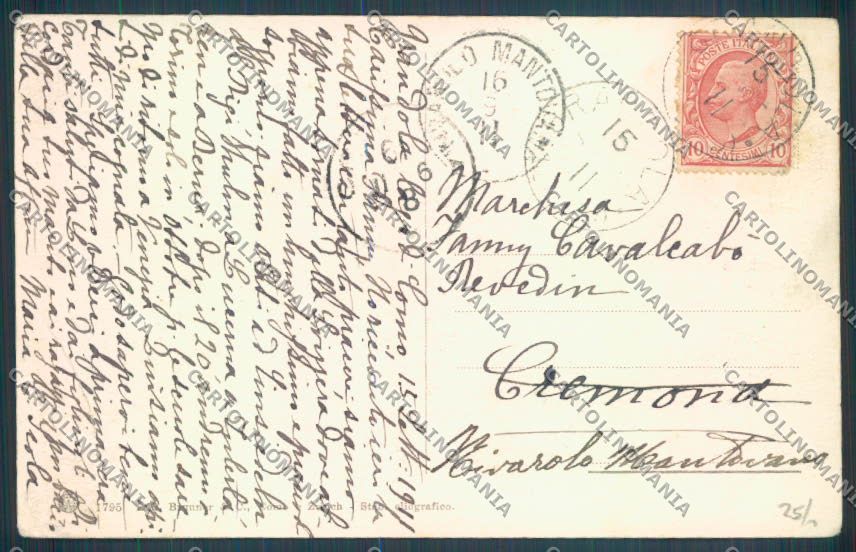 Como Grandola cartolina LQ2598 – retro