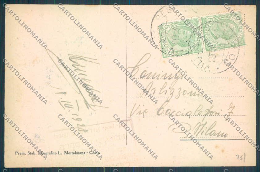 Como Bocchetta di Lemna Capanna Mara cartolina LQ2615 – retro
