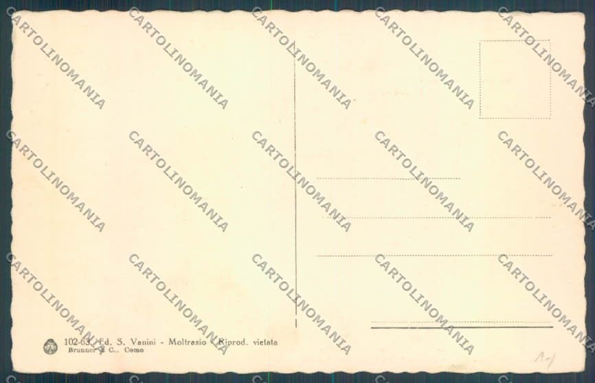 Como Moltrasio cartolina LQ2620 – retro
