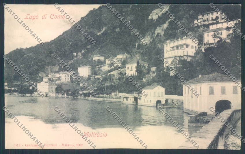 Como Moltrasio RIFILATA cartolina LQ2625 – fronte