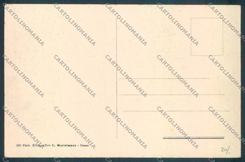 Como Moltrasio cartolina LQ2635 – retro