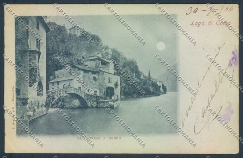 Como Nesso cartolina LQ2643 – fronte