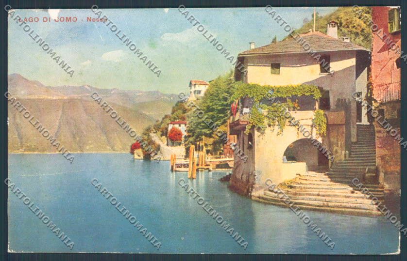 Como Nesso ABRASA cartolina LQ2645 – fronte