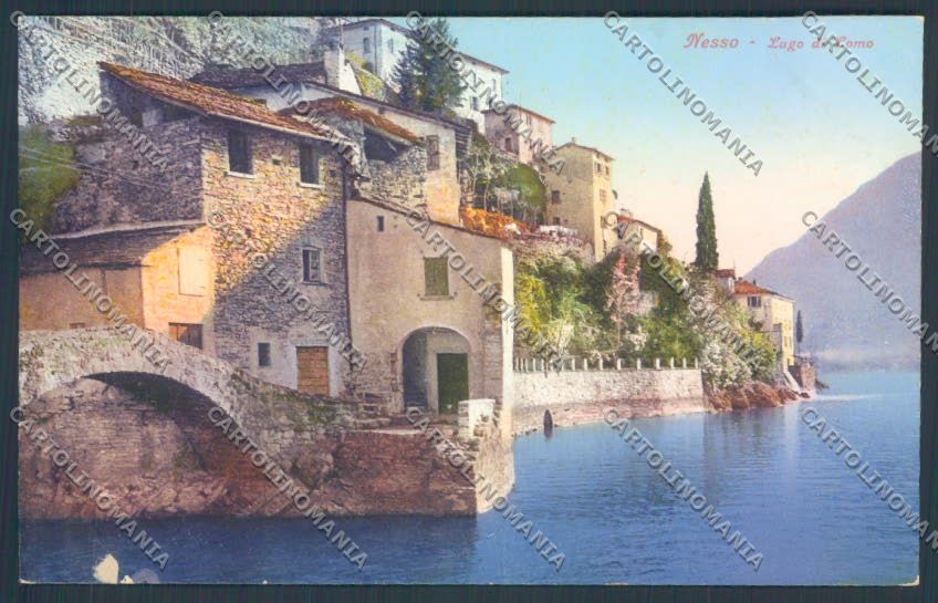 Como Nesso ABRASA cartolina LQ2648 – fronte