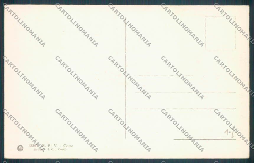 Como Nesso cartolina LQ2649 – retro