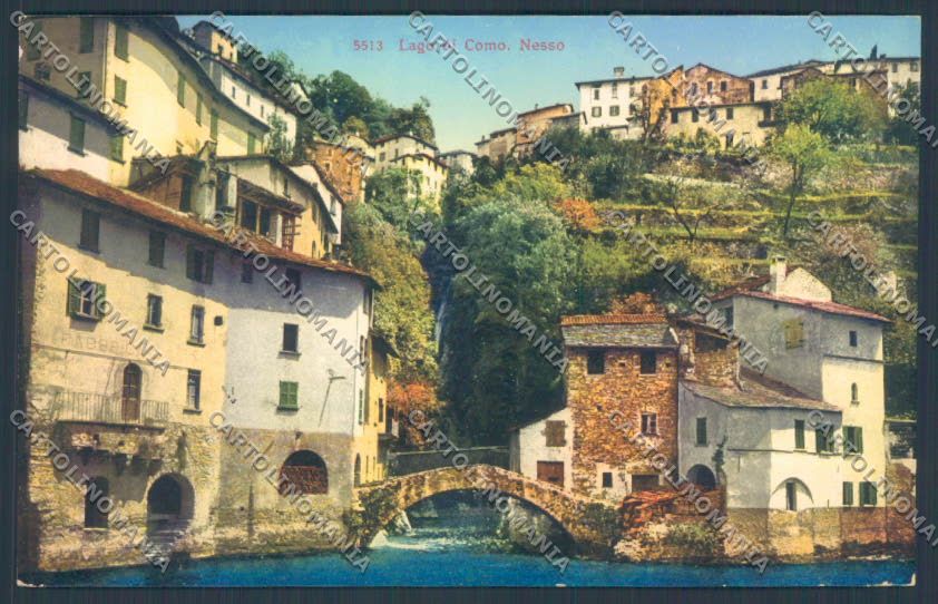 Como Nesso SCOLLATA cartolina LQ2652 – fronte
