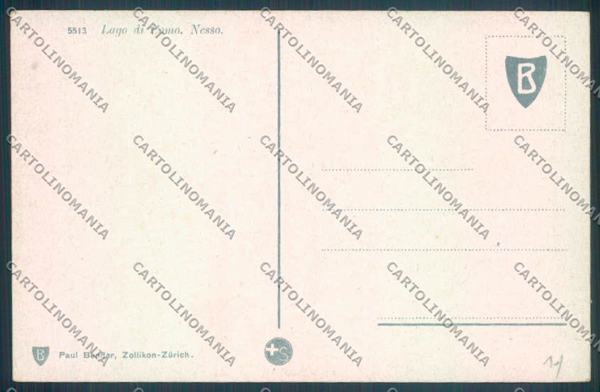 Como Nesso cartolina LQ2654 – retro