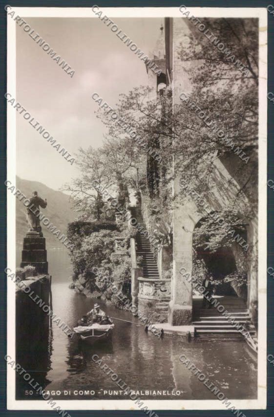 Como Nesso Barca Foto cartolina LQ2659 – fronte