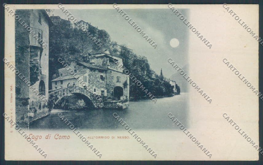 Como Nesso cartolina LQ2660 – fronte