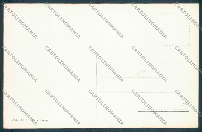Como Nesso cartolina LQ2661 – retro