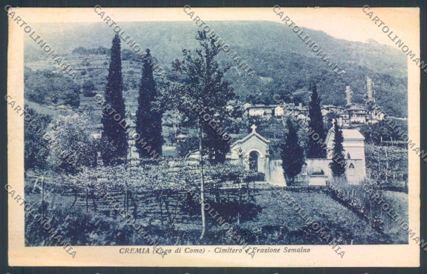 Como Cremia PIEGHINE cartolina LQ2685 – fronte