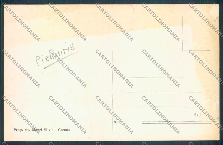 Como Cremia PIEGHINE cartolina LQ2685 – retro