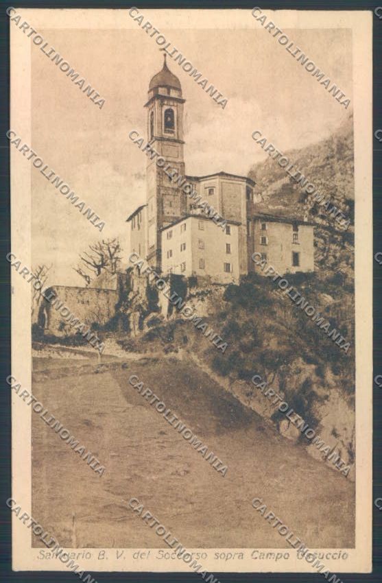 Como Ossuccio Madonna del Soccorso cartolina LQ2692 – fronte