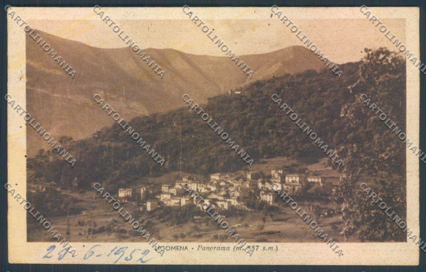 Como Plesio Ligomena PIEGA cartolina LQ2713 – fronte