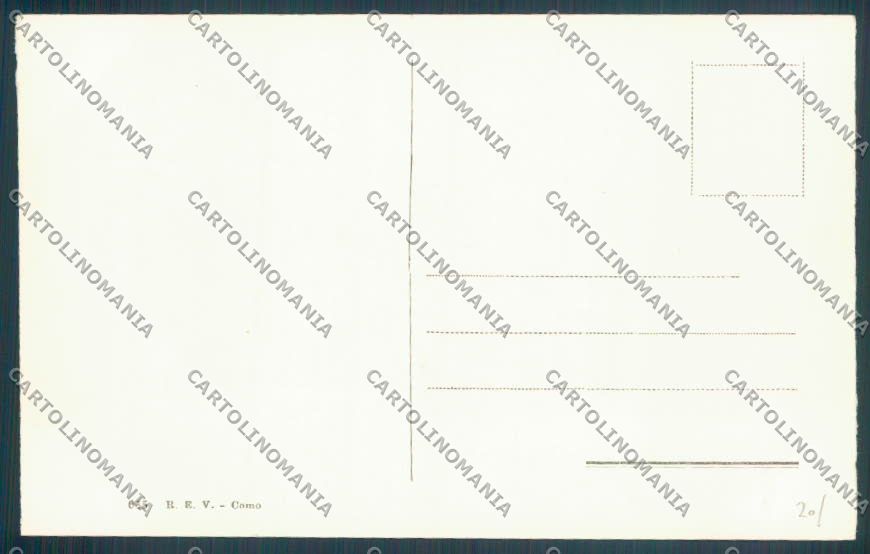 Como Rezzonico cartolina LQ2725 – retro