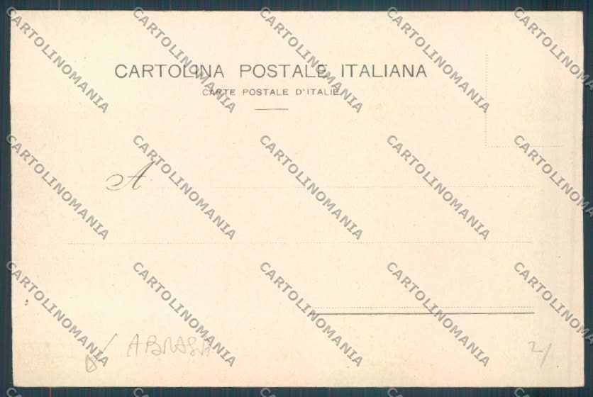 Como Monte Bisbino ABRASA cartolina LQ2748 – retro