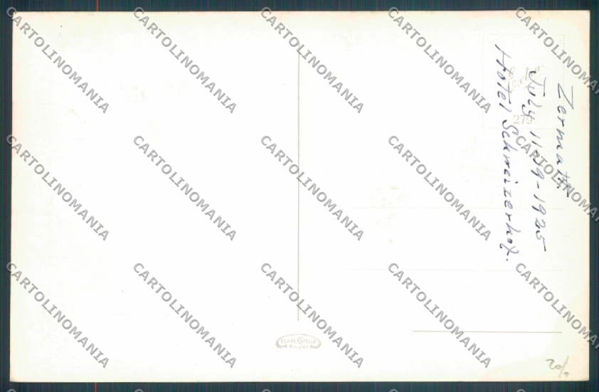 Como Monte Bisbino Portatrice Mulattiere cartolina LQ2749 – retro
