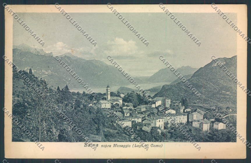 Como Plesio Barna cartolina LQ2773 – fronte