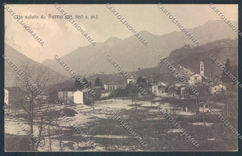 Como Plesio Barna Saluti da cartolina LQ2776 – fronte