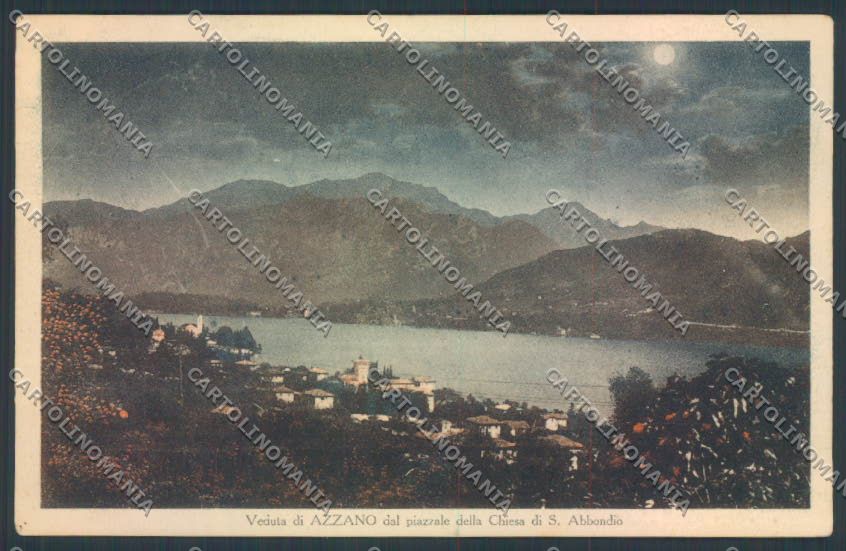 Como Tremezzina Azzano cartolina LQ2780 – fronte