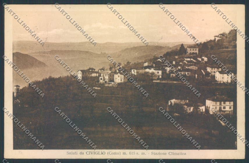 Como Civiglio Saluti da cartolina LQ2798 – fronte