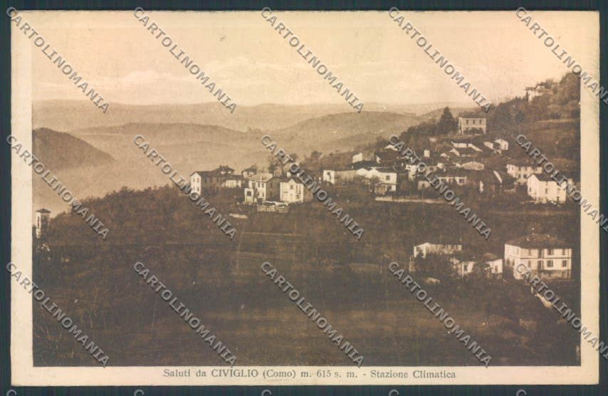 Como Civiglio Saluti da cartolina LQ2799 – fronte