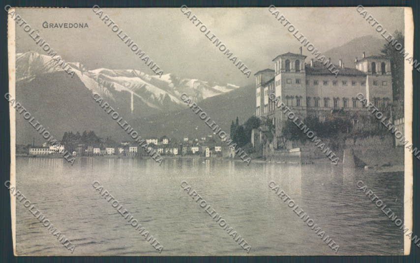 Como Gravedona cartolina LQ2839 – fronte