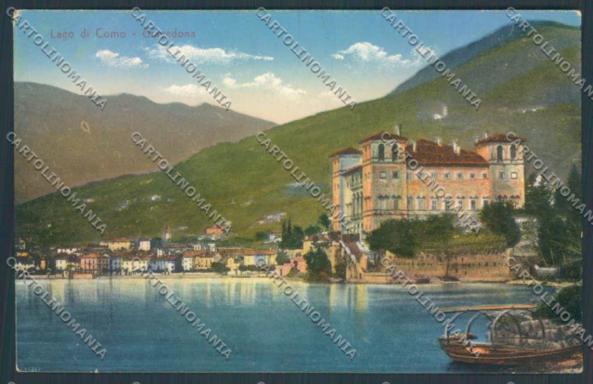 Como Gravedona Barca cartolina LQ2841 – fronte