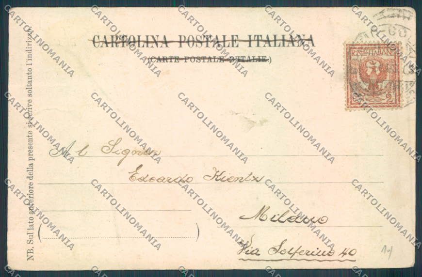 Como Argegno cartolina LQ2869 – retro
