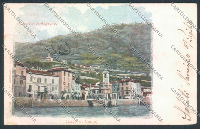 Como Argegno cartolina LQ2885 – fronte