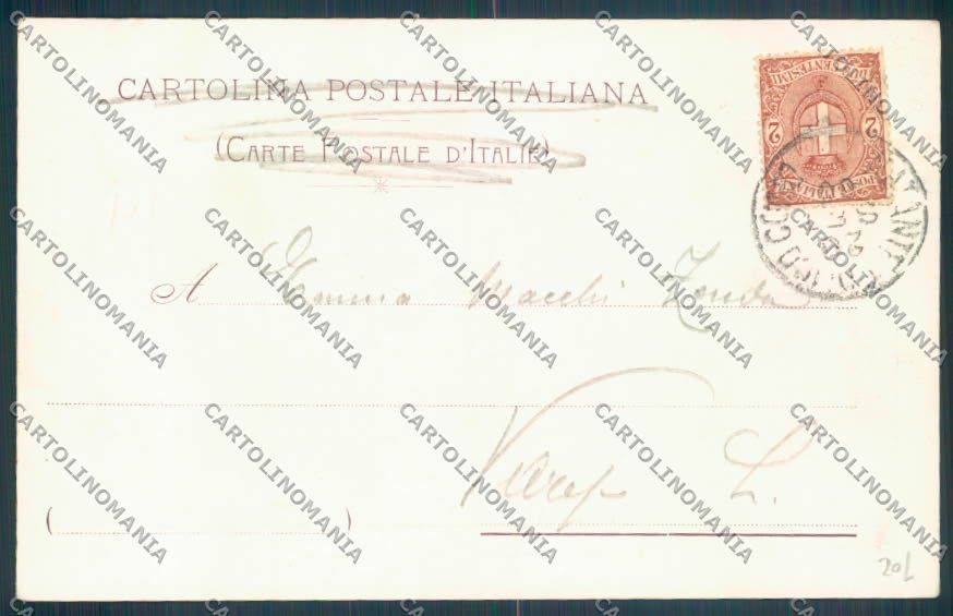 Como Argegno Battello cartolina LQ2888 – retro