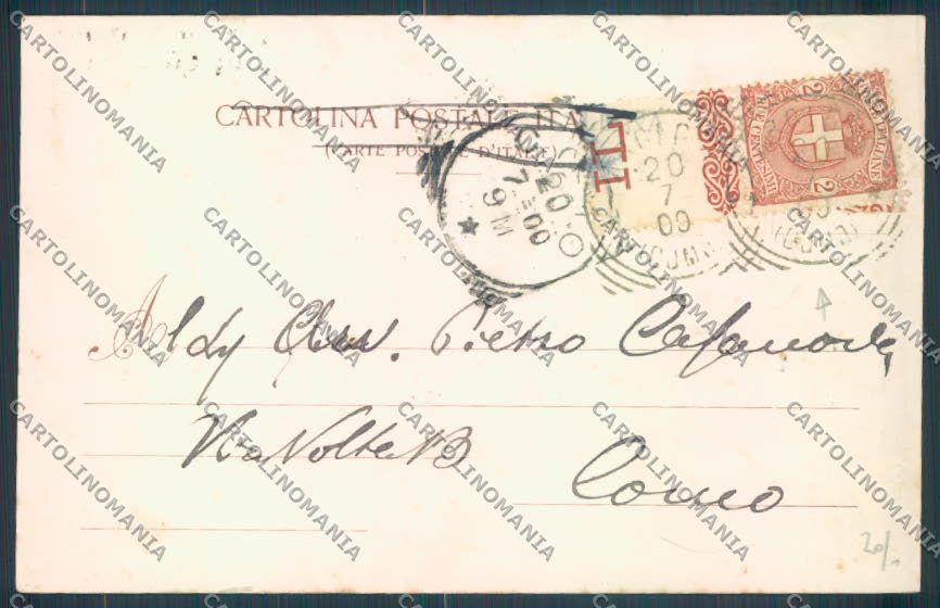 Como Argegno cartolina LQ2891 – retro